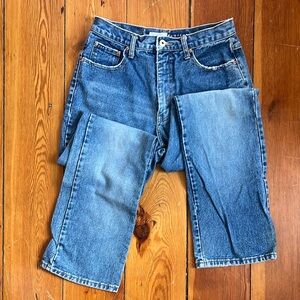 Vintage 90s Express Bleus Denim Bootcut Jeans